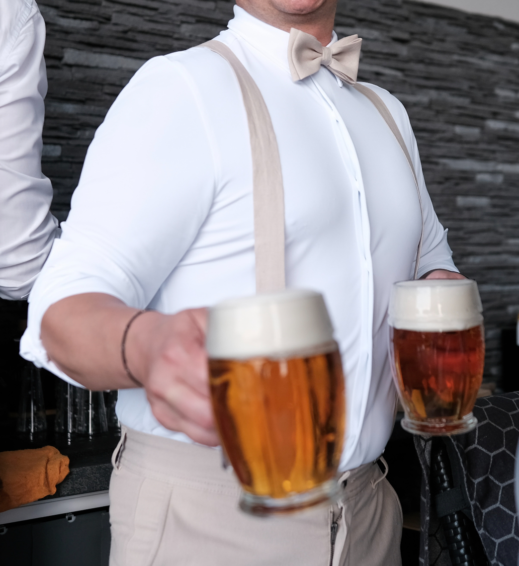 Čapované pivo priamo od ženícha