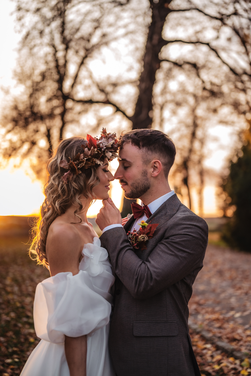 Náš vínový motýlek pro ženicha