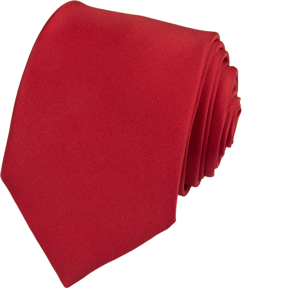 Červená pánská kravata