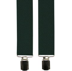 Smaragdově zelené pánské široké kšandy