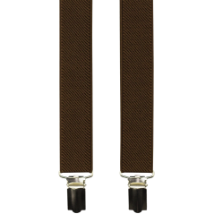 Hnědé dětské kšandy