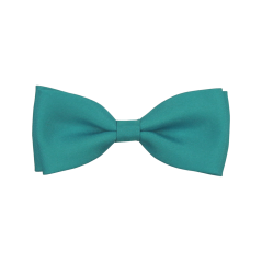 Tyrkysově zelený dětský motýlek matný