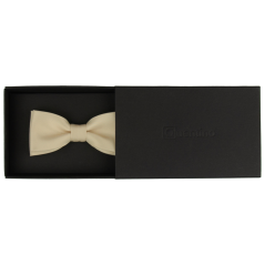 Béžový dětský motýlek matný