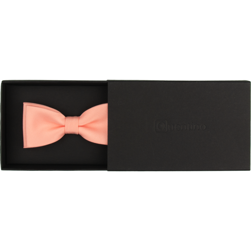 Lososový dětský motýlek matný