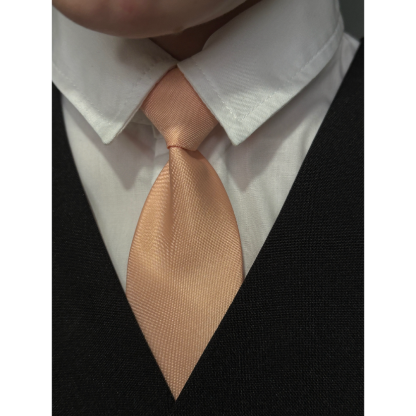 Children's Light Salmon Necktie