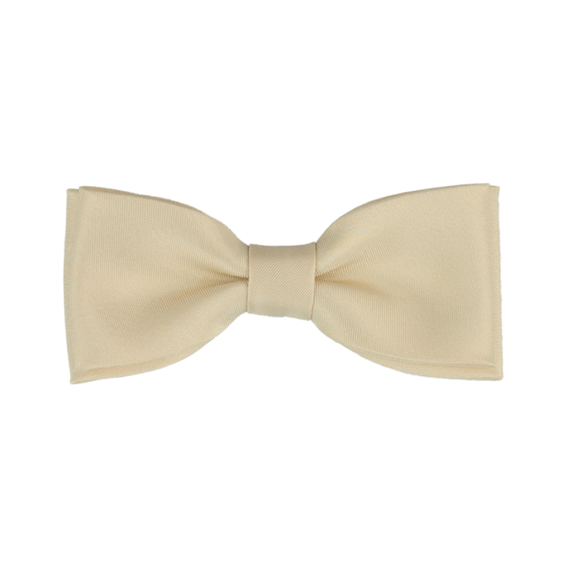 Béžový dětský motýlek matný