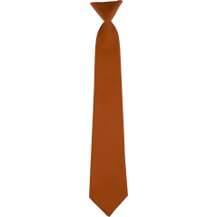 Brick Red Children's Matte Necktie