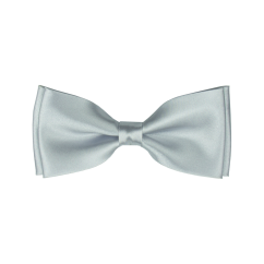 Stříbrný dětský motýlek lesklý