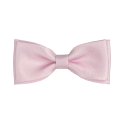 Starorůžový dětský motýlek matný