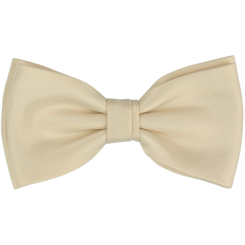 Béžový pánský motýlek matný