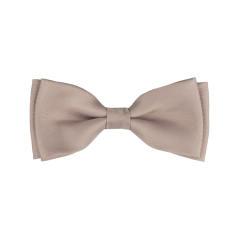 Tmavě pudrový dětský motýlek matný