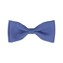 Modrý denim dětský motýlek matný