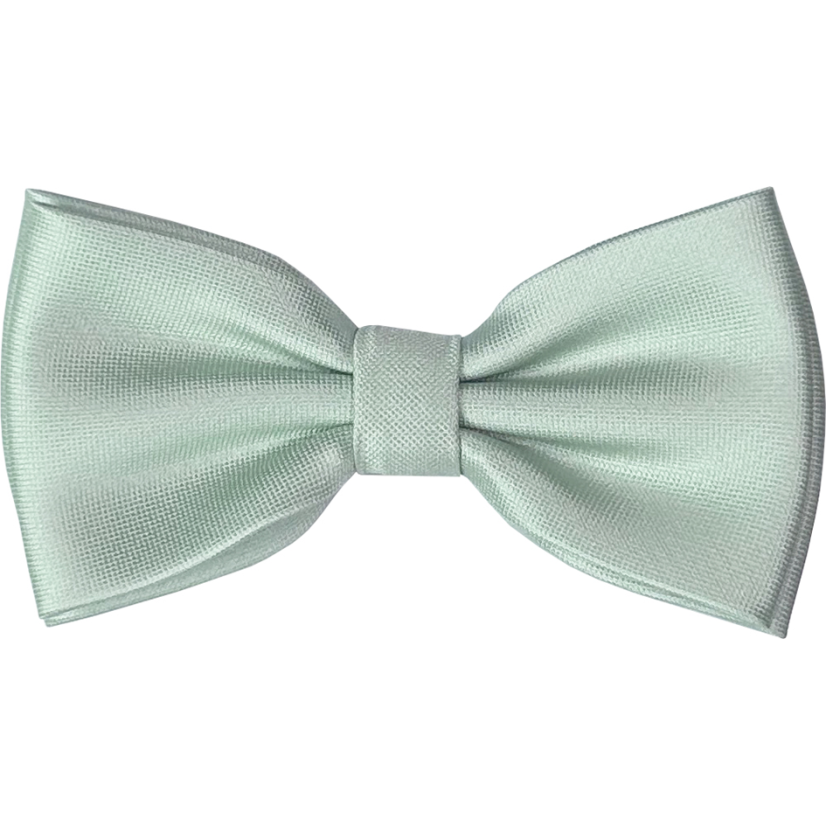 Šalvějově zelený pánský motýlek matný