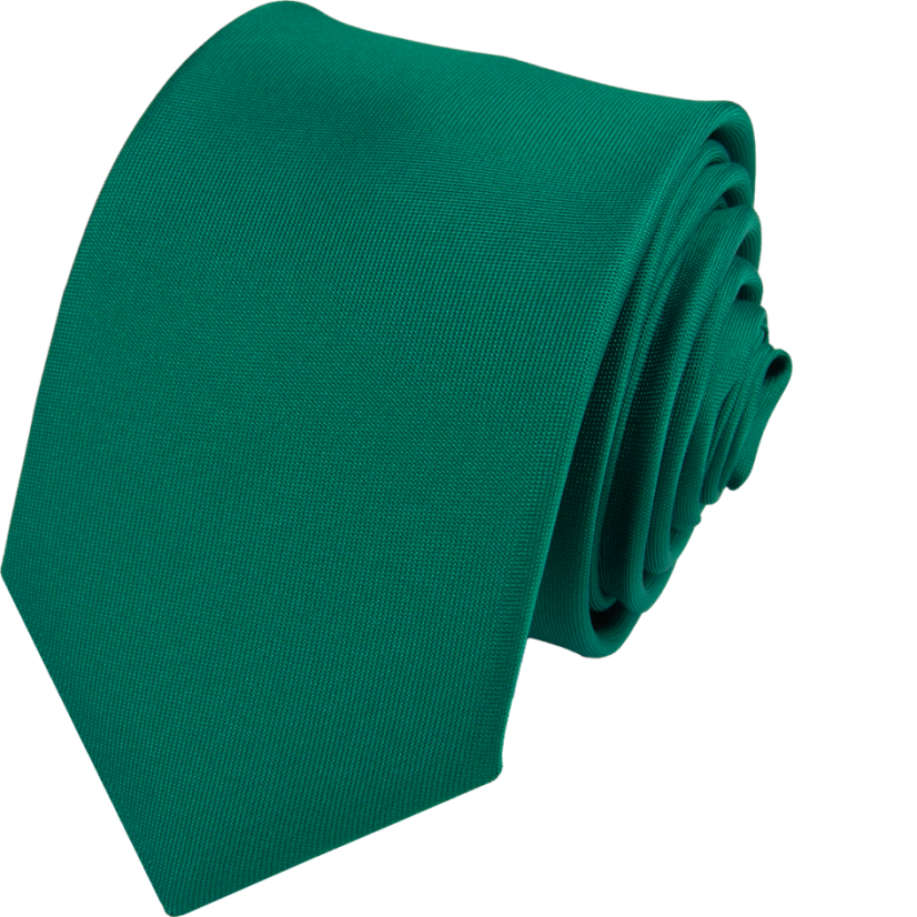 Opálově zelená pánská kravata