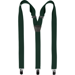 Smaragdově zelené pánské kšandy