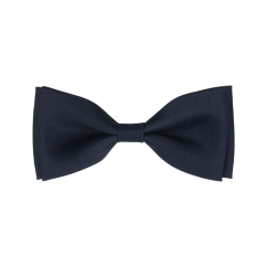 Tmavě modrý dětský motýlek matný