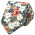 Colourful Men's Cotton Necktie with Floral Pattern