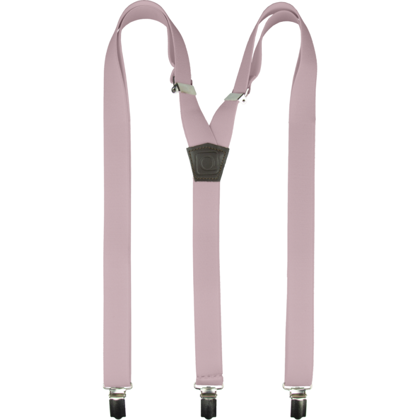 Starorůžové pánské kšandy