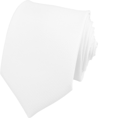 Bílá pánská kravata