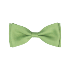 Pistáciově zelený dětský motýlek matný