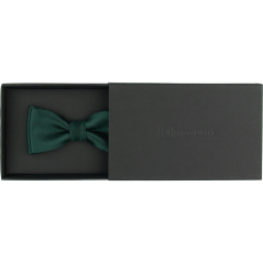 Smaragdově zelený dětský motýlek s jemným vzorem