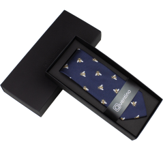 Dark Navy Men's Necktie BEE