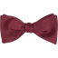 Wine Red Self-Tie Men's Bow Tie Matte