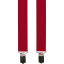 Červené detské traky - Dĺžka: 70cm (pro děti do 130cm)