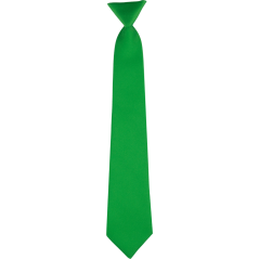 Green Children's Matte Necktie