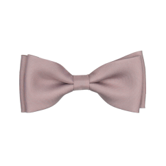 Tmavě starorůžový dětský motýlek matný