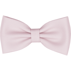 Světlounce růžový (blush pink) pánský motýlek matný