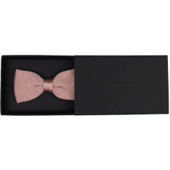 Starorůžový dětský pletený motýlek