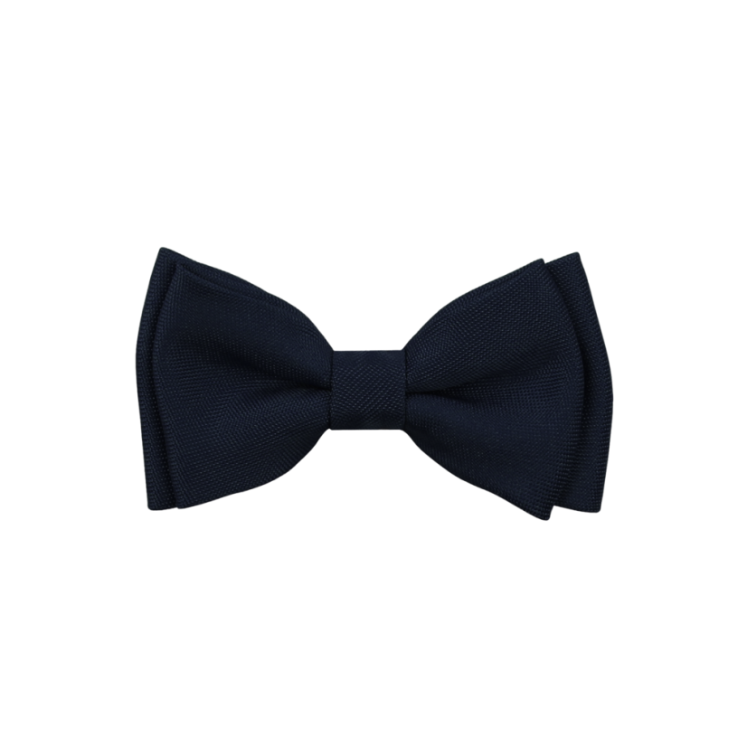 Tmavě modrý dětský MINI motýlek matný