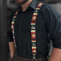 České hokejové kšandy se lvem a hokejkami