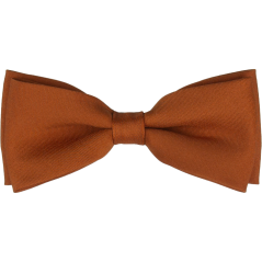 Cihlový pánský motýlek matný