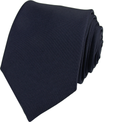 Tmavě modrá pánská kravata