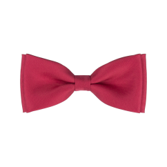 Malinově červený dětský motýlek matný