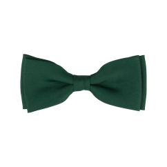 Smaragdově zelený dětský motýlek matný