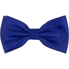 Královsky modrý pánský motýlek