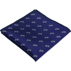 Modrý pánský kapesníček Jízdní KOLA