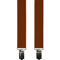 Brick Red Men's Suspenders
