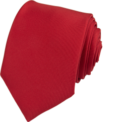 Red Men's Necktie