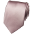 Tmavě starorůžová pánská kravata lesklá