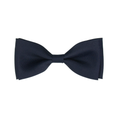 Tmavě modrý dětský motýlek matný