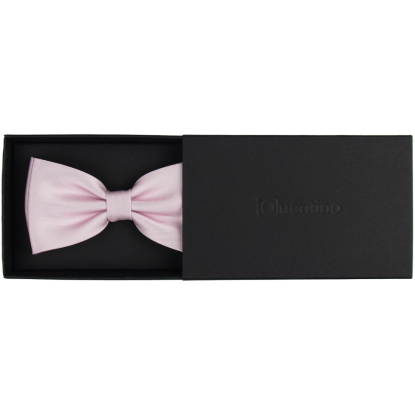 Starorůžový pánský motýlek matný