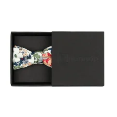 Colourful MINI Children's Bow Tie with Flowers