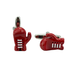 Manžetové knoflíčky červené boxerské rukavice