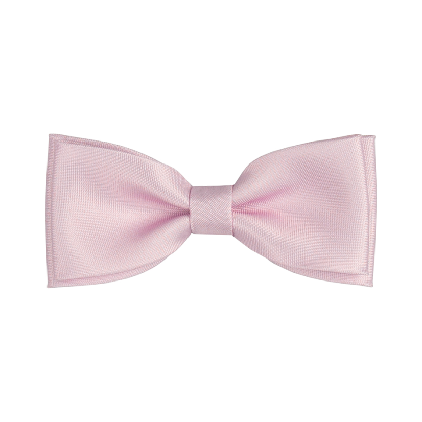 Starorůžový dětský motýlek matný