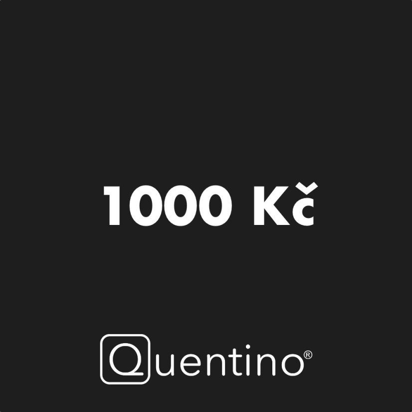 Dárkový poukaz na 1000 Kč