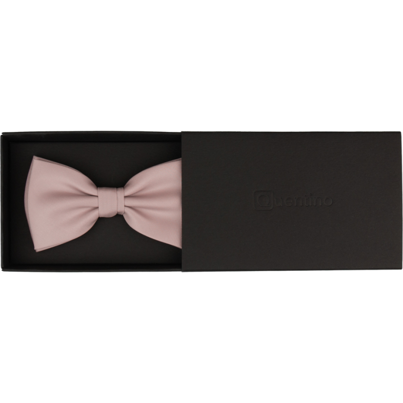 Pudrový pánský motýlek matný